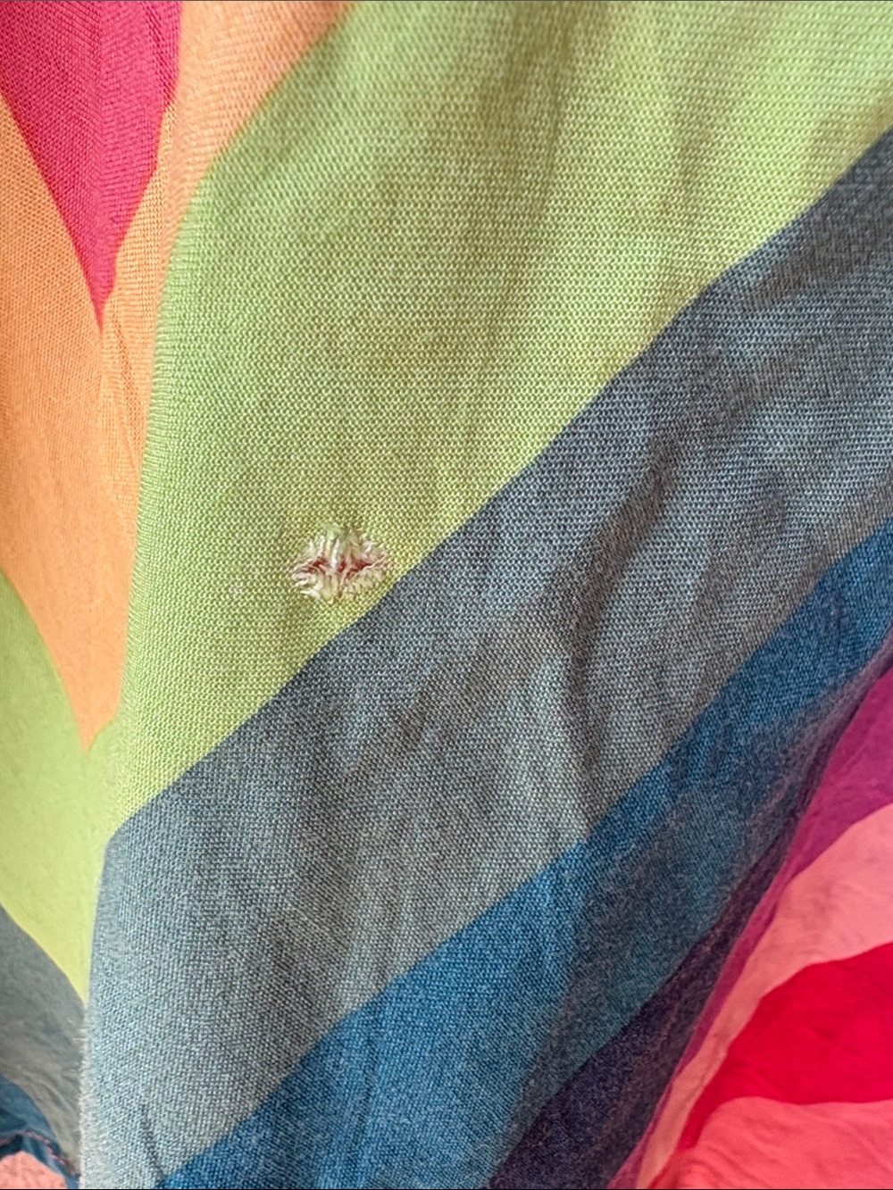Modcloth Multicolor Chevron A-Line Skirt - Picture 9 of 10
